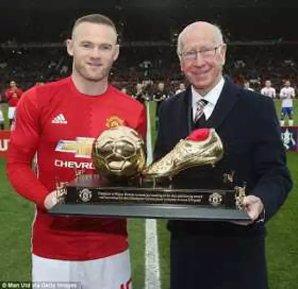 Wayne Rooney Honoured By Man United After Becoming Club